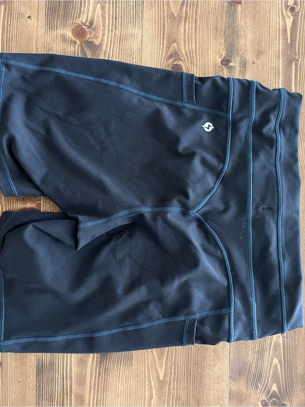 POPFLEX Black Bike Shorts and Yoga Pants Set of 3 - Picture 2 of 11